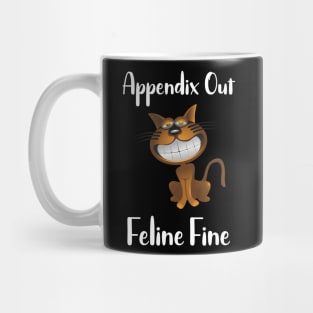 Appendix Out Feline Fine Mug